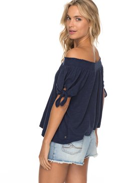 roxy, Carribean Mood - Schulterfreies Oberteil für Frauen, DRESS BLUES (btk0) Carribean Mood - Off The Shoulder Top for Women ERJKT03360