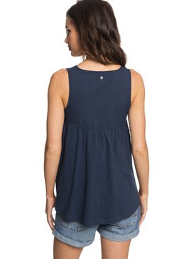 roxy, Delila Lace - Top con Botones en la Parte Delantera, DRESS BLUES (btk0) Delila Lace - Button Front Top ERJKT03361