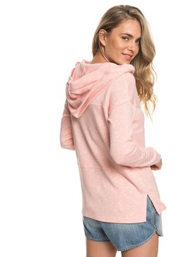 roxy, Sunset Surfside - Sweater in Ponchomodel met Capuchon, ROSE TAN (mhb0) Sunset Surfside - Hooded Poncho Sweatshirt ERJKT03367