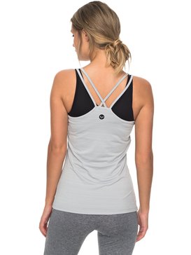roxy, Dancing With Stars - Funktionelles Riemchentop, HERITAGE HEATHER (sgrh) Dancing With Stars - Technical Strappy Top ERJKT03388