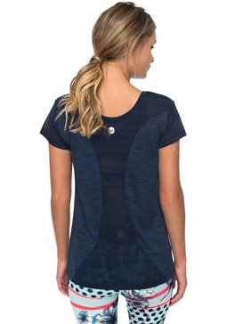 roxy, Dakota Dreaming - Technical T-Shirt for Women, DRESS BLUES (btk0) Dakota Dreaming - Technical T-Shirt for Women ERJKT03390