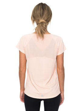 roxy, Футболка Vanilla Temptation, TROPICAL PEACH (mdr0) Vanilla Temptation - Technical T-Shirt for Women ERJKT03397