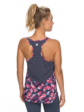roxy, Майка Easy Game, DRESS BLUES NEON WATERFALL (mlj1) Easy Game - Technical Vest Top for Women ERJKT03402