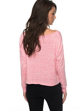 roxy, Surfing Spot - Sweat oversize pour Femme, ROUGE RED HEATHER (mljh) Surfing Spot - Oversized Sweatshirt for Women ERJKT03407