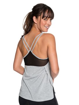 roxy, Meaning Of Soul Technical Tank, HERITAGE HEATHER (sgrh) Meaning Of Soul - Technical Vest Top ERJKT03441