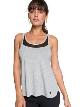 roxy, Meaning Of Soul Technical Tank, HERITAGE HEATHER (sgrh) Meaning Of Soul - Technical Vest Top ERJKT03441