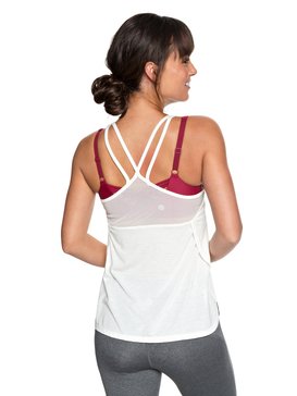 roxy, Meaning Of Soul Technical Tank, MARSHMALLOW (wbt0) Meaning Of Soul - Technical Vest Top ERJKT03441