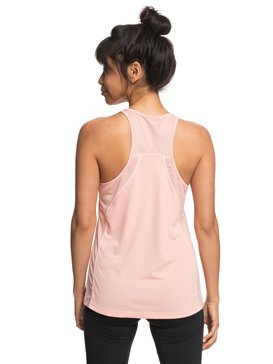 roxy, Live Forever - Camiseta sin mangas de diseño técnico para Mujer, CORAL CLOUD (mfn0) Live Forever - Technical Vest Top for Women ERJKT03444