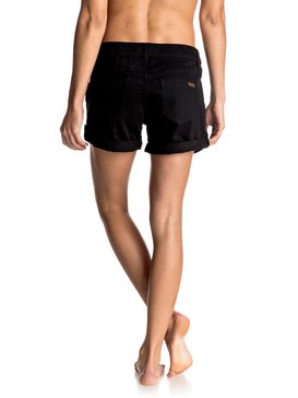roxy, Шорты с подвернутыми штанинами Memory Holidays, ANTHRACITE (kvj0) Memory Holidays - Cuffed Shorts ERJNS03089