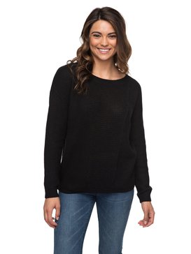 roxy, Deserve Good Things - Pull col rond, ANTHRACITE (kvj0) Deserve Good Things - Jumper ERJSW03211