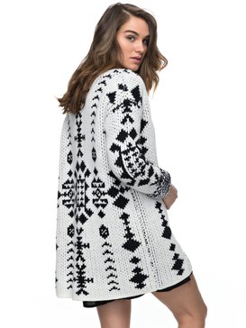 roxy, Кардиган Karid 3, MARSHMALLOW SOUNDSYSTEM JACQUA (xwkw) Karid 3 - Cardigan for Women ERJSW03222