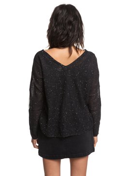 roxy, One Day Down - Jersey, TRUE BLACK (kvj0) One Day Down - Jumper ERJSW03272