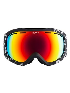 roxy, Sunset Art Series - Masque de ski/snowboard pour Femme, TRUE BLACK_LOVE LETTER (kvj2) Sunset Art Series - Ski/Snowboard Goggles for Women ERJTG03065