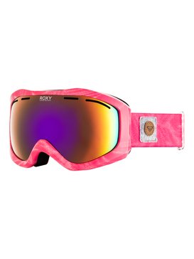 roxy, Sunset Art Series - Masque de ski/snowboard pour Femme, TEA BERRY_KERALA EMBOSS (mmn3) Sunset Art Series - Ski/Snowboard Goggles for Women ERJTG03065