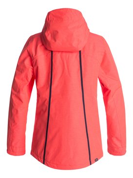 roxy, Wildlife - Veste de snow, NEON GRAPEFRUIT (nkn0) Wildlife - Snow Jacket ERJTJ03107