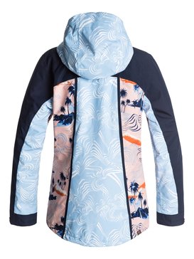 roxy, Wildlife - Veste de snow, MANDARIN ORANGE_POP SNOW CRYST (nlk6) Wildlife - Snow Jacket ERJTJ03107