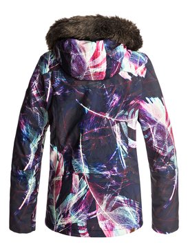 roxy, Сноубордическая куртка Jet Ski Premium, PEACOAT_SEAMLESS FEATHERS (btn5) Jet Ski Premium - Snow Jacket for Women ERJTJ03110