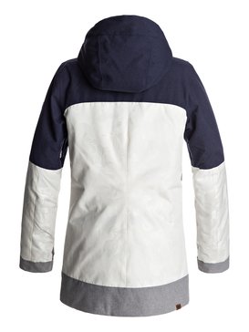 roxy, Сноубордическая куртка Torah Bright Stormfall, EGRET (wbs0) Torah Bright Stormfall - Snow Jacket ERJTJ03112