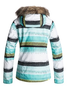 roxy, Сноубордическая куртка Jet Ski, ARUBA BLUE_LIZZYDOTS (bfk7) Jet Ski - Snow Jacket for Women ERJTJ03124