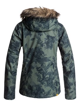 roxy, Сноубордическая куртка Jet Ski, DUSTY IVY_SYLVAN FOREST (gqm6) Jet Ski - Snow Jacket for Women ERJTJ03124