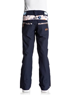 roxy, Сноубордические штаны Cabin, MANDARIN ORANGE_POP SNOW CRYST (nlk6) Cabin - Snow Pants for Women ERJTP03041