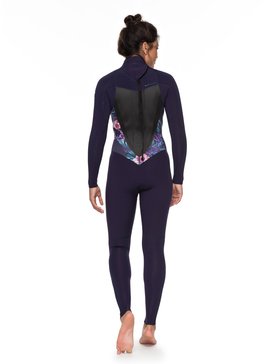 roxy, 4/3mm Syncro Series - Traje de surf GBS con cremallera trasera, BLUE RIBBON (bsn0) 4/3mm Syncro Series - Back Zip GBS Wetsuit ERJW103027