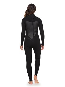 roxy, 5/4/3mm Syncro Series - Traje de surf GBS con cremallera trasera, BLACK (kvj0) 5/4/3mm Syncro Series - Back Zip GBS Wetsuit ERJW103028