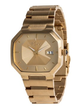 roxy, The Game - Montre analogique pour Femme, FULL SHINY GOLD (yhm0) The Game - Analogue Watch for Women ERJWA03011