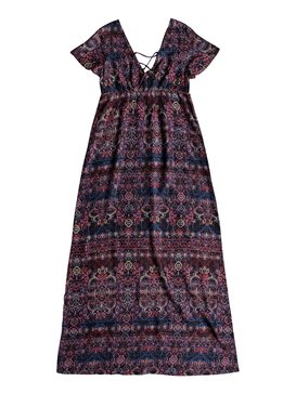 Lotus Heart Short Sleeve Maxi Dress Lotus Heart Short Sleeve Maxi Dress