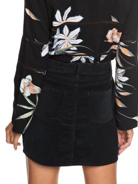 Java To Lombok - Corduroy Skirt for Women  ERJWK03055