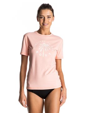 roxy, Palms Away - Camiseta antirozaduras de manga corta protección UV, PEACH PEARL (meh0) Palms Away - T-Shirt UPF 50 Rash Vest ERJWR03132