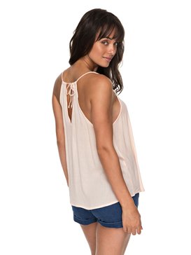 roxy, Local In The Sky - Viskose Riemchen-Top für Frauen, TROPICAL PEACH (mdr0) Local In The Sky - Strappy Viscose Top for Women ERJWT03193