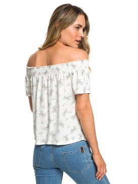 Rockefeller Vibes - Off-The-Shoulder Top for Women  ERJWT03291