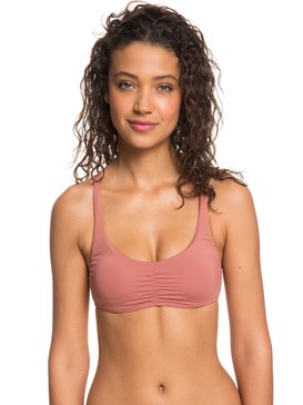 roxy, Softly Love - Top de Tri Bikini Atlético, WITHERED ROSE (mmg0) Softly Love - Athletic Tri Bikini Top ERJX303751