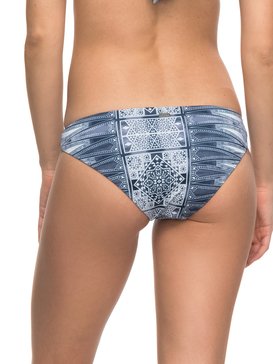 roxy, Strappy Love - Scooter Bikini Unterteil für Frauen, DRESS BLUES SWIM CHIEF PRADO (btk7) Strappy Love - Scooter Bikini Bottoms for Women ERJX403471