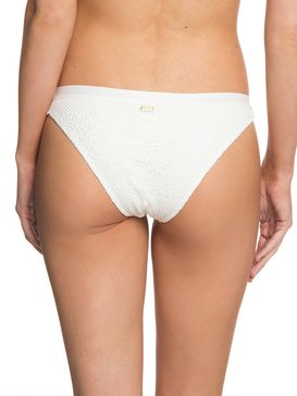 roxy, Плавки Surf Memory, MARSHMALLOW (wbt0) Surf Memory - Surfer Bikini Bottoms for Women ERJX403514
