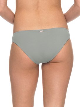 roxy, Softly Love - Braguita de Bikini con Tira Lateral Ancha para Mujer, WROUGHT IRON (sjr0) Softly Love - Scooter Bikini Bottoms for Women ERJX403540