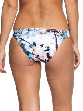 roxy, ROXY Fitness - Bas de bikini couvrance naturelle pour Femme, BACHELOR BUTTON WATER OF LOVE (bgz6) ROXY Fitness - Regular Bikini Bottoms for Women ERJX403632