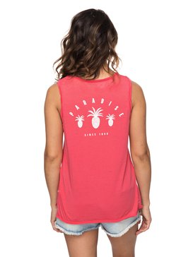 roxy, Футболка без рукавов Time For Another Day A, ROUGE RED (mlj0) Time For Another Day A - Sleeveless T-Shirt ERJZT04156