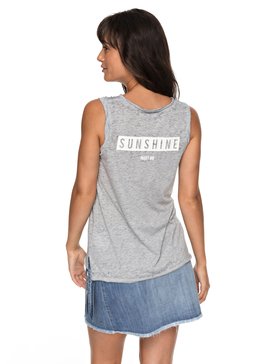 roxy, Футболка без рукавов Time For Another Day B, HERITAGE HEATHER (sgrh) Time For Another Day B - Sleeveless T-Shirt ERJZT04157