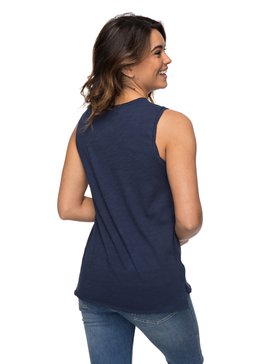 roxy, Футболка без рукавов Time For An Other Year, DRESS BLUES (btk0) Time For An Other Year - Sleeveless T-Shirt ERJZT04184