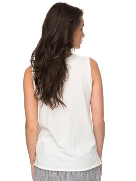 roxy, Футболка без рукавов Time For An Other Year, MARSHMELLOW (wbt0) Time For An Other Year - Sleeveless T-Shirt ERJZT04184