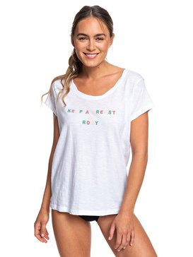 Tees For S Women T Shirts V Necks Roxy Keep A T B Shirt Erjzt04723