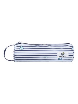 roxy, Little Miss Off The Wall - Trousse, MARSHMALLOW LITTLE MISS STRIPE (xyyk) Little Miss Off The Wall - Pencil Case ERLAA03012