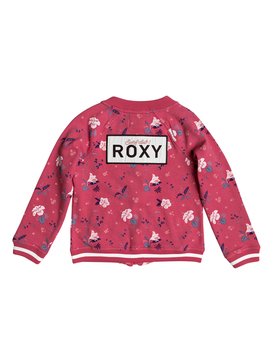 roxy, Love Space - Bomberjacke aus Sweatshirtstoff, ROUGE RED TROPICOOL (mlj8) Love Space - Bomber Jacket Sweatshirt ERLFT03135
