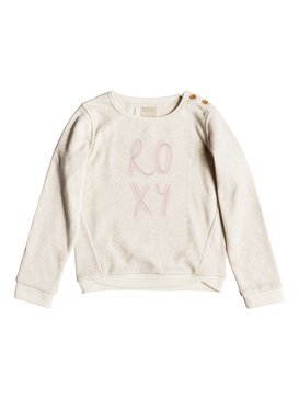 roxy, My Days Poetic Corpo - Sweatshirt pour Fille 2-7 ans, METRO HEATHER (tenh) My Days Poetic Corpo - Sweatshirt for Girls 2-7 ERLFT03152