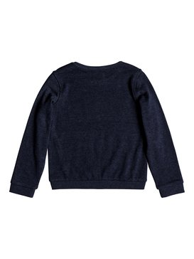 roxy, My Days Tell Me A Story - Sweatshirt pour Fille 2-7 ans, DRESS BLUES (btk0) My Days Tell Me A Story - Sweatshirt for Girls 2-7 ERLFT03153