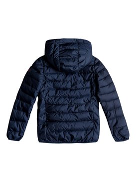 roxy, Future Holds - Veste matelassée à capuche pour Fille 2-7 ans, DRESS BLUES (btk0) Future Holds - Hooded Puffer Jacket for Girls 2-7 ERLJK03024