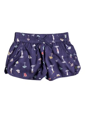 roxy, Meet Me In The City - Short de Viscosa, DEEP COBALT ON THE BEACH (bre7) Meet Me In The City - Viscose Shorts ERLNS03014