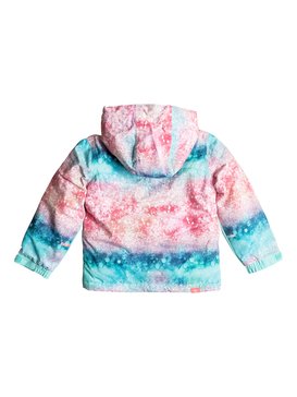 roxy, Mini Jetty - Veste de snow, NEON GRAPEFRUIT_SOLARGRADIENT (nkn8) Mini Jetty - Snow Jacket ERLTJ03004